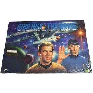 Star Trek The Game VTG 1992 Collectors Edition #101224 Trivia Board Game SEALED